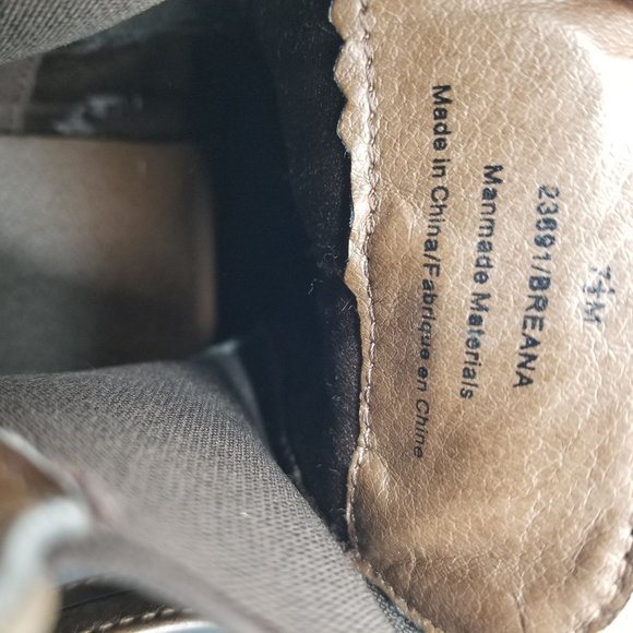 Maurices Breana Brown Faux Leather Women's Strappy Ankle Booties 7.5 - Picture 11 of 11